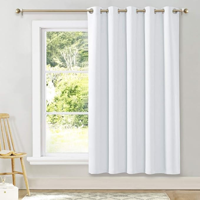 NICETOWN Sliding Door Curtain Window Treatment, Home Decoration Extra Wide by NICETOWN