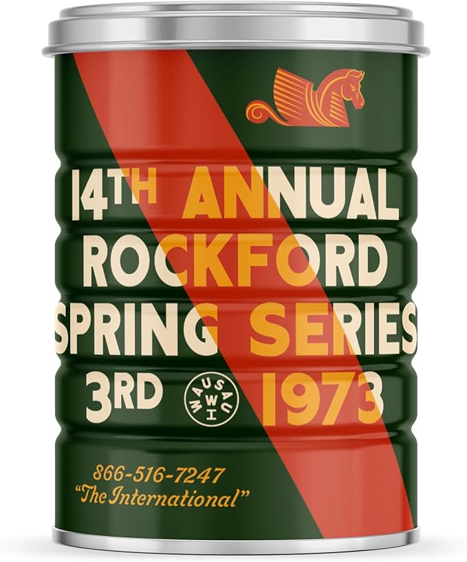 Retro Tin Can, Studio MPLS Designs, Collectable, Peel & Stick Valved End by Roastar