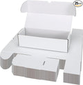 Bulk 900 Capacity Trading Cards Storage Box, in Total 25 Pack All White by Serwrsw