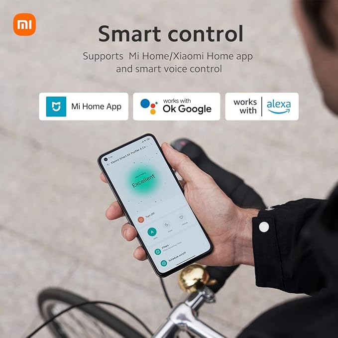 Xiaomi Air Purifiers for Home Bedroom, H13 True HEPA Filter, Ultra Quiet - Image 4