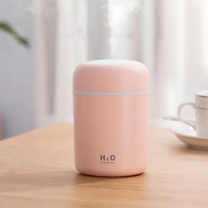 Portable Mini Humidifier, Cool Mist, USB Powered. Perfect by Saunana