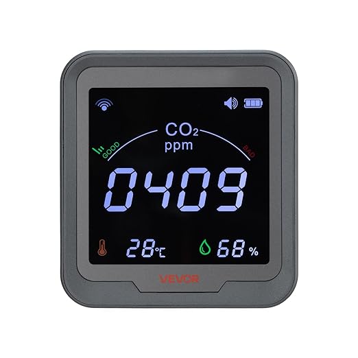 VEVOR Carbon Dioxide Monitor, CO2 Controller - Image 9