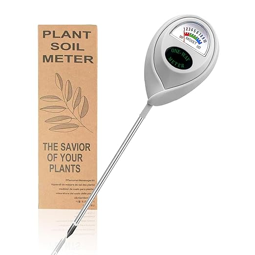 White Soil Moisture Meter, Soil Moisture Monitor by Unknown