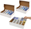 Sports Card Boxes 3900-12000 Count Cardboard Card Storage Box White Bulk Card by Unknown