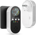 5-in-1 Carbon Monoxide Detectors, Natural Gas Leak Detector, Plug-in & Battery by VilfeLLC