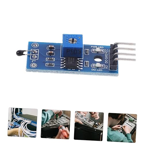 HOMSFOU 10pcs Light Control Photoresistor Relay Sensor Modules Pin Light - Image 5