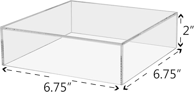 4 Pack Clear Acrylic Display Box - Image 6
