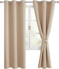 Hiasan Blackout Curtains for Bedroom, 42 x 84 Inches Long by Hiasan