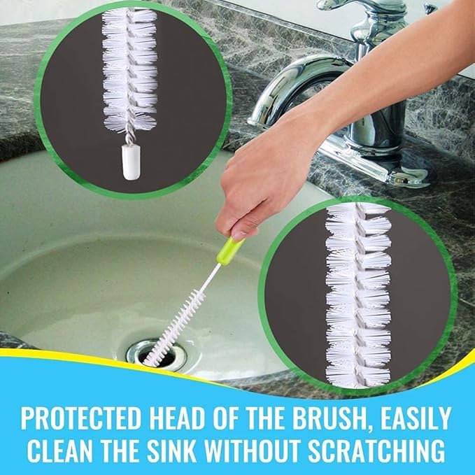 9 Pack Bottle Cleaning Brush Set, Long Handle Bottle Cleaner Brush, Deep - Image 7