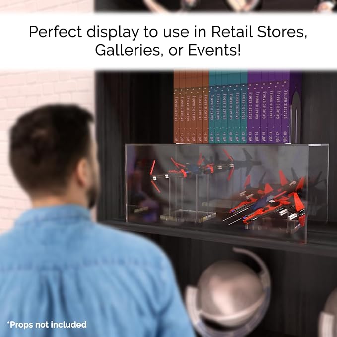 20" x 12" x 9" Acrylic Display Riser Box - Image 3