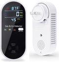 Plug in Carbon Monoxide and Natural Gas Detector, Combination Gas & Carbon by KH+Alert