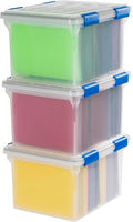 IRIS USA File Box, WeatherPro File Organizer by IRISUSA