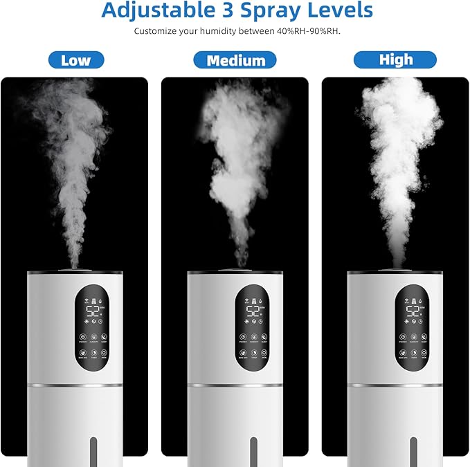 7.8L Smart Humidifier Large Room, 2.1Gal humidifier - Image 4