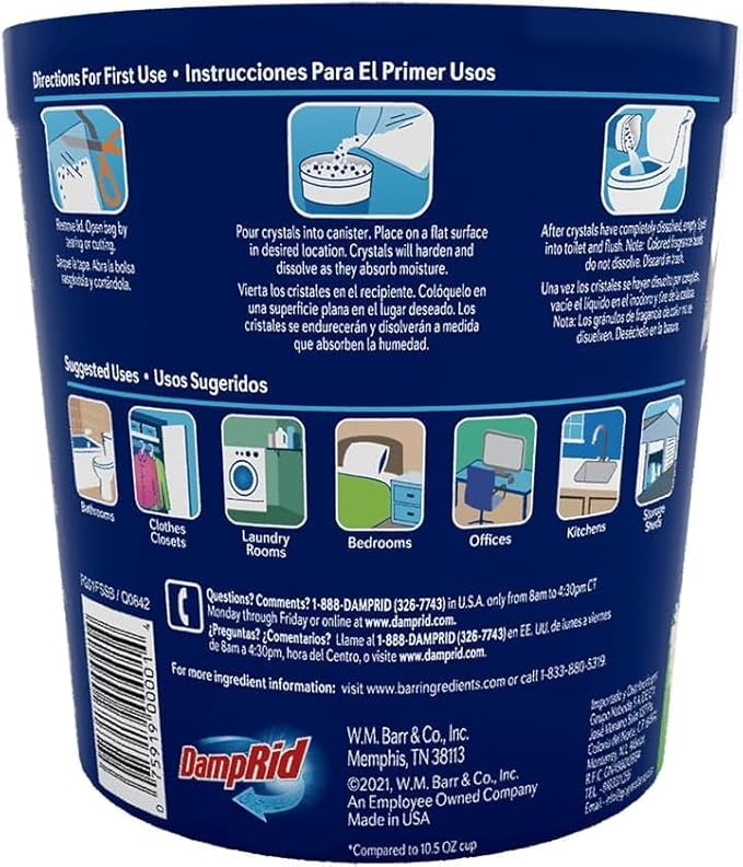 Damp Rid Refillable Moisture Absorber – Fresh Scent Humidity Absorber & Odor - Image 5