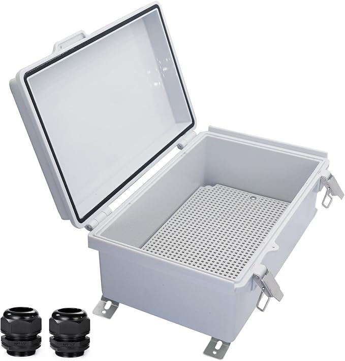 Waterproof Outdoor Electrical Junction Box Weatherproof IP67 ABS Plastic by YETLEBOX