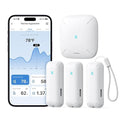 X-Sense 2.0 Indoor WiFi Hygrometer Thermometer, Hygrometer Indoor Humidity by X-Sense