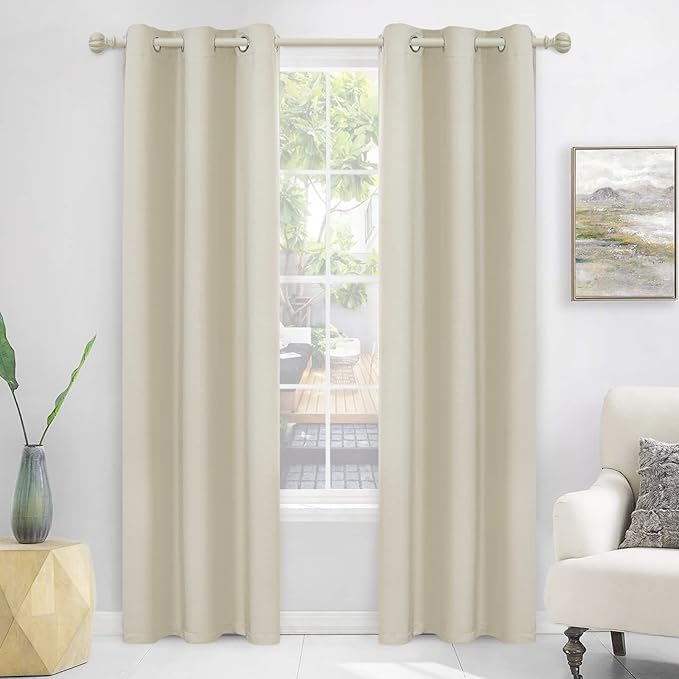 MYSKY HOME Blackout Door Curtains - Image 7