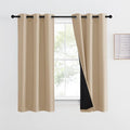NICETOWN Warm Curtains for Winter, Bedroom Full Blackout Curtain Panel by NICETOWN