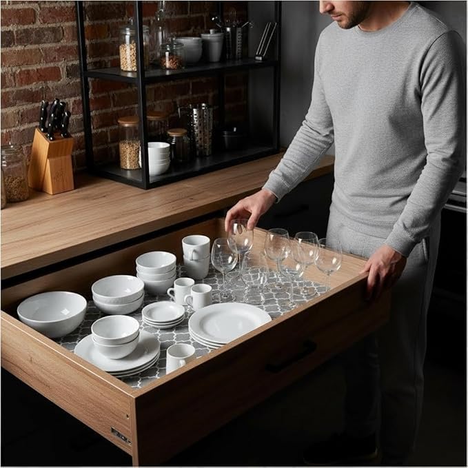 Coavas Extra Grip Thickened Shelf and Drawer Liner - Image 6