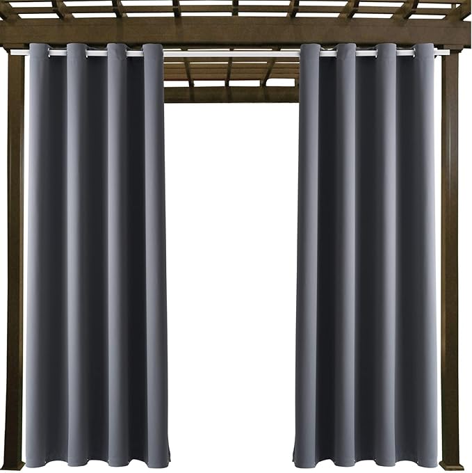 Outdoor Indoor Curtains W52 x L108 - Image 8