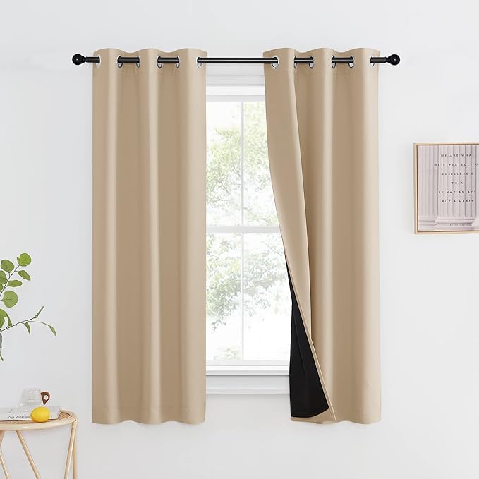 NICETOWN Bedroom Full Blackout Curtain Panel by NICETOWN