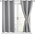 Hiasan Short Blackout Curtains for Bedroom by Hiasan