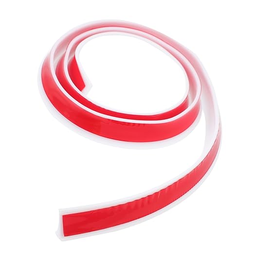 1pc Self-Adhesive Bathroom Water Retaining Strip Caulk Baffle by TOBBOMEY