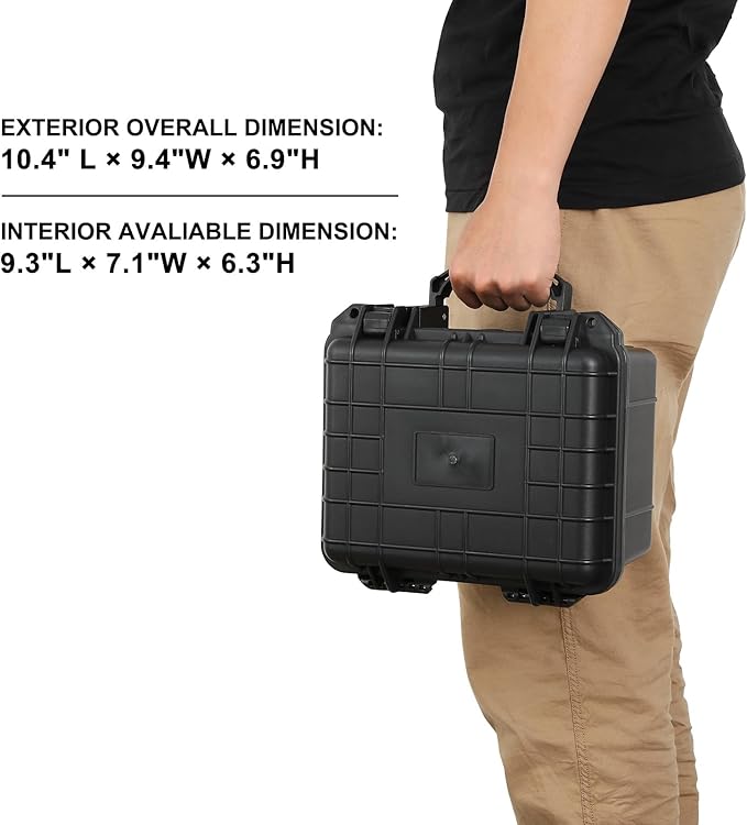 Mayouko Portable Tool Box with Shock- Proof Sponge, Water Proof Grade IP67 - Image 5