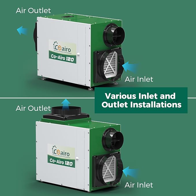 Whole House Dehumidifier 208 Pint, Crawl Space Dehumidifier - Image 6