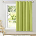 NICETOWN Blackout Wide Blinds for Sliding Door, Fresh Green, W70 x L72 by NICETOWN
