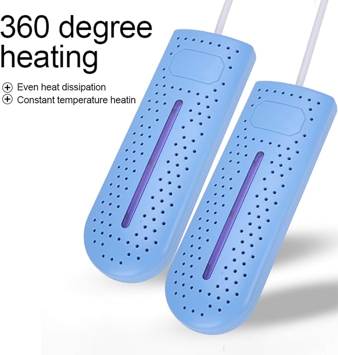 Shoe Dryer, 360° Heating Quick Drying Portable Boot Dryer, No Noise Foot Dryer - Image 4