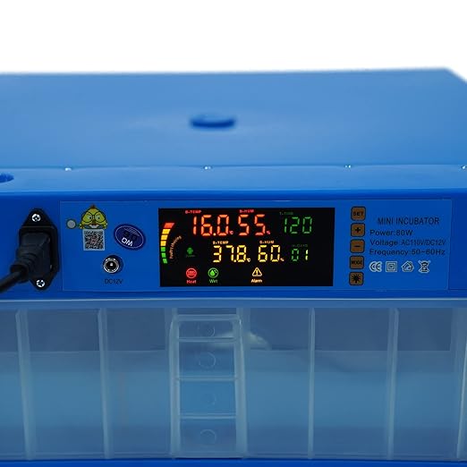 64 Hatching Eggs Incubator Digital Automatic Incubator, Temperature Humidity - Image 5