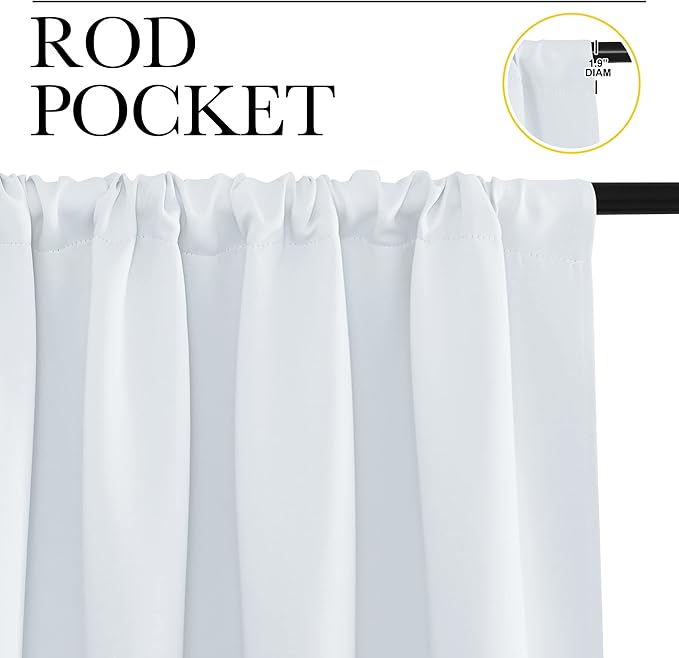 NICETOWN Bedroom Curtain Panels - Image 3