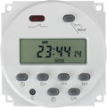 Baomain Time Switch Relay, Digital LCD Programmable Timer, 12V DC/AC Input by Baomain