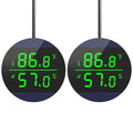 QZQ Reptile Thermometer and Humidity Gauge, LED Digital Thermometer Hydrometer by QZQ