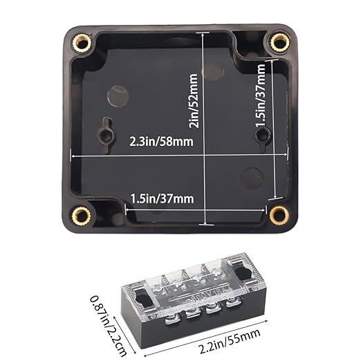 Watertight Junction Box, IP67 Waterproof Electrical Project Box - Image 3