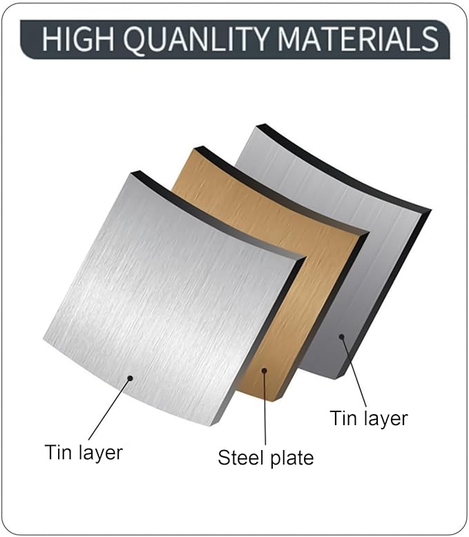 Tin Containers With Lids - Image 3