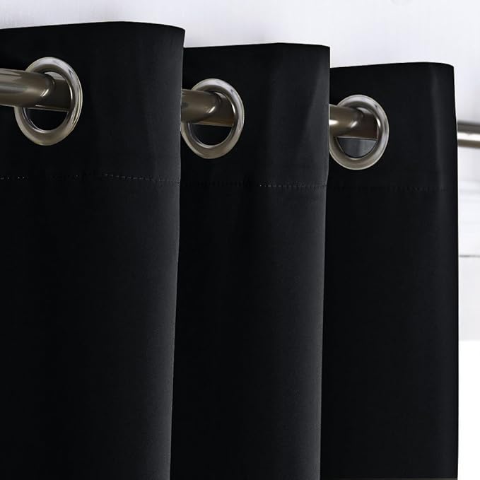 NICETOWN Soundproof Thermal Insulated Blackout Curtain Thermal Insulated Solid - Image 4