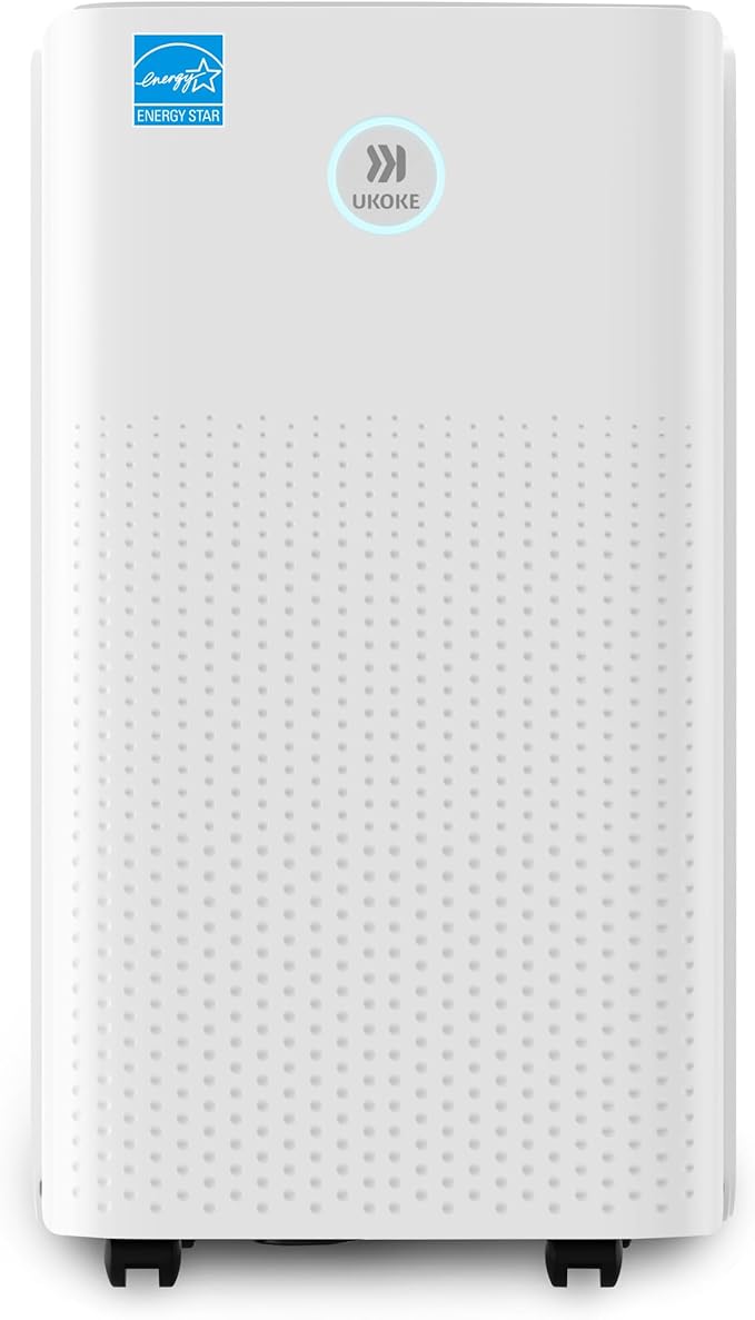 Ukoke 32 Pint Dehumidifier for 1750 Sq. Ft – Energy Star Most Efficient by Ukoke