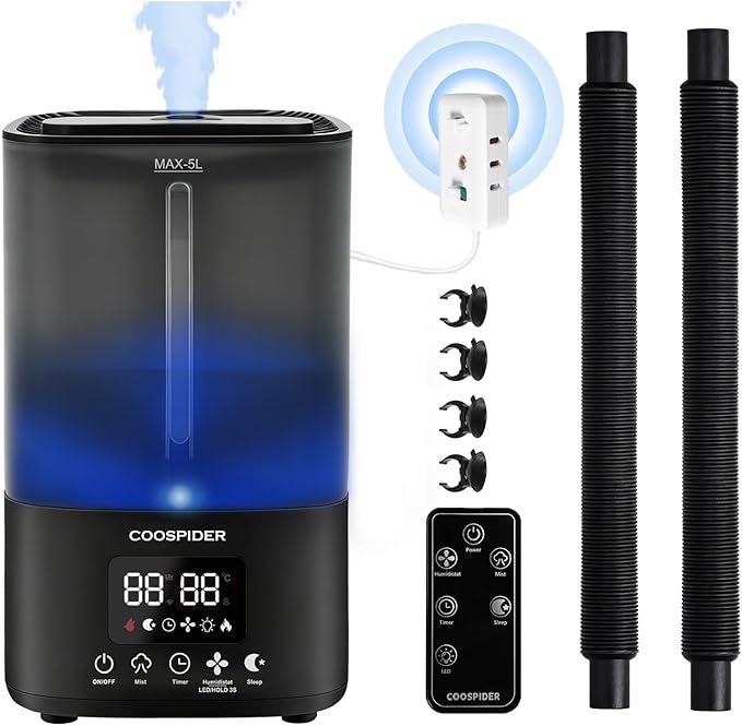 Coospider Grow Tent Humidifiers by Coospider