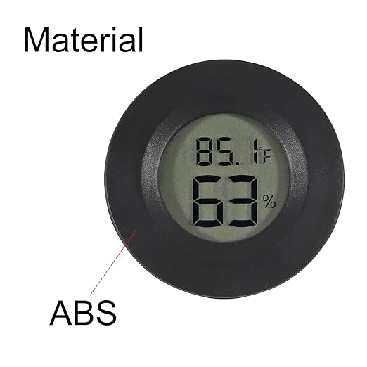 6-Pack Mini Hygrometer Thermometer Digital LCD Monitor Indoor/Outdoor Humidity - Image 4