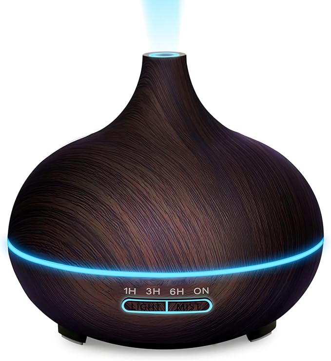 Diffusers for Essential Oils Large Room, 550ml Essential Oil Diffusers by JoySusie