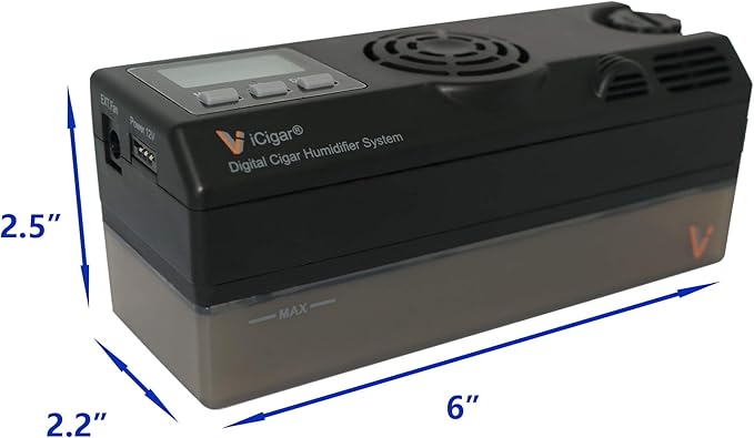 Le Veil iCigar Electronic Digital Intelligent Cigar Humidifier 25~600CT - Image 4