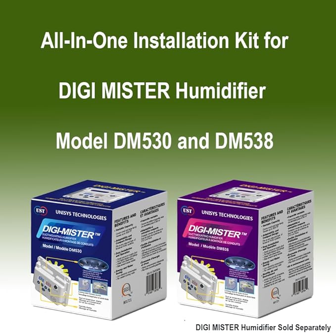 Humidifier Installation Kit for DM530/DM538 Humidifiers - Image 2