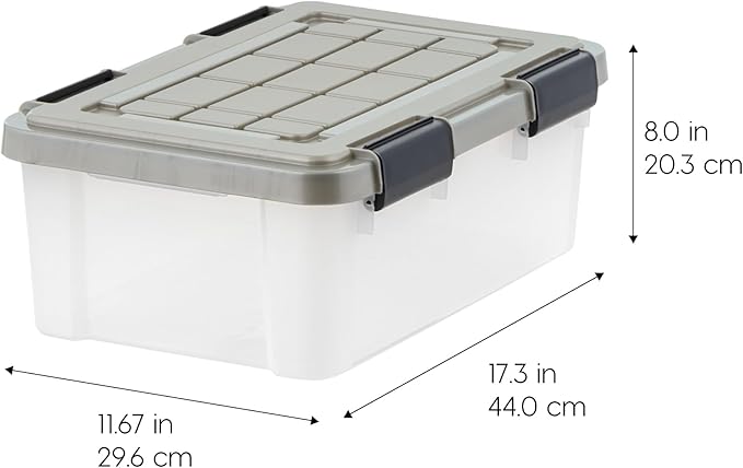 IRIS USA 16 Qt Storage Bins - Image 2