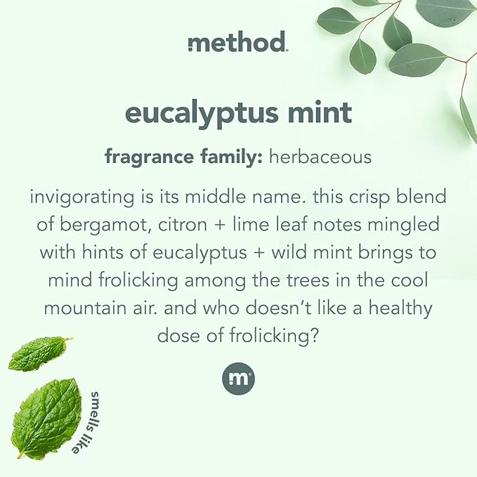 Method Bathroom Cleaner, Removes Mold + Mildew Stains, Eucalyptus Mint - Image 3