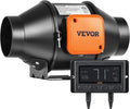VEVOR Inline Duct Fan, 4-Inch 205 CFM by VEVOR