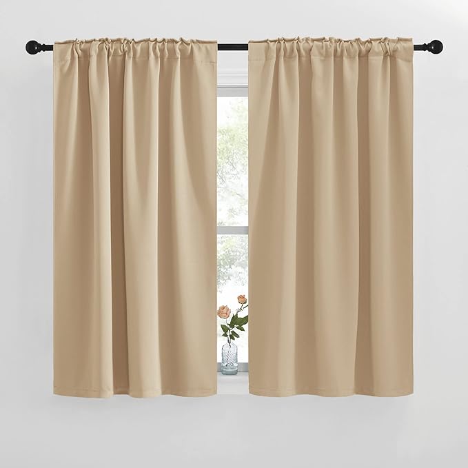 NICETOWN Window Treatment Curtains Room Darkening Drapes - Image 2