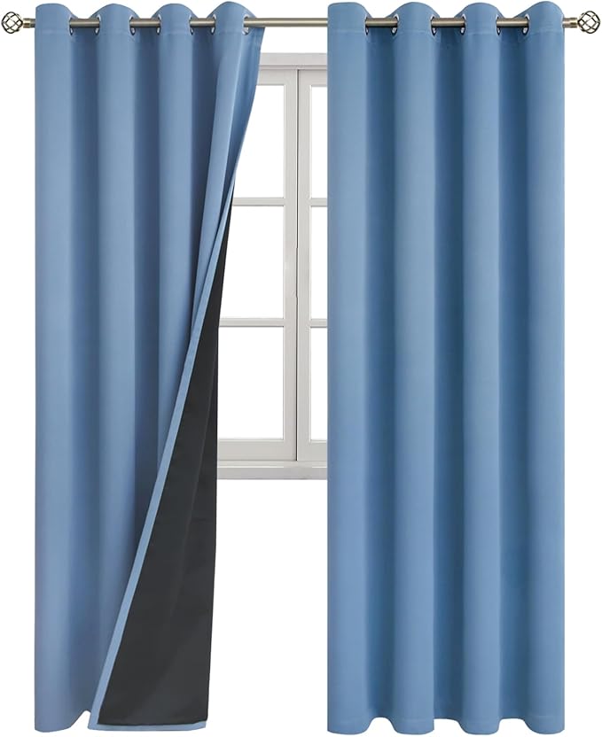 BGment Thermal Insulated 100% Blackout Curtains - Image 8