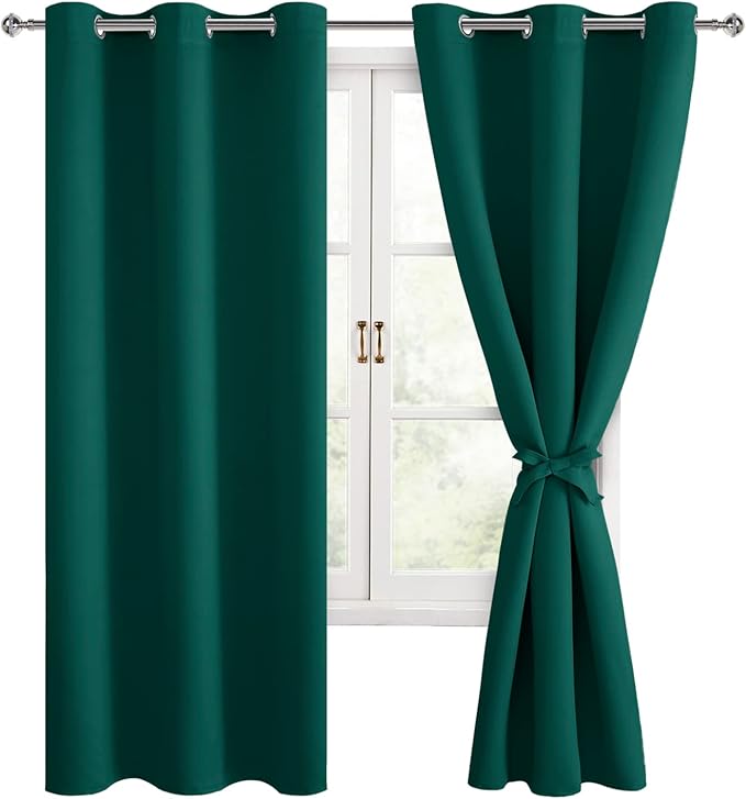 Hiasan Room Darkening Curtains for Bedroom, Noise Reducing, Energy Saving - Image 8